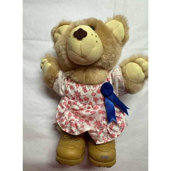 FURSKINS Plush Teddy Bears 7" 1986 Original Appalachian Set Of 3 Vintage - Picture 4 of 9